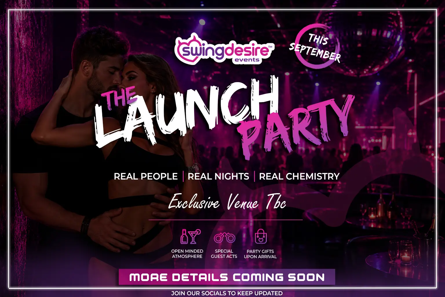 SwingDesire Launch Night