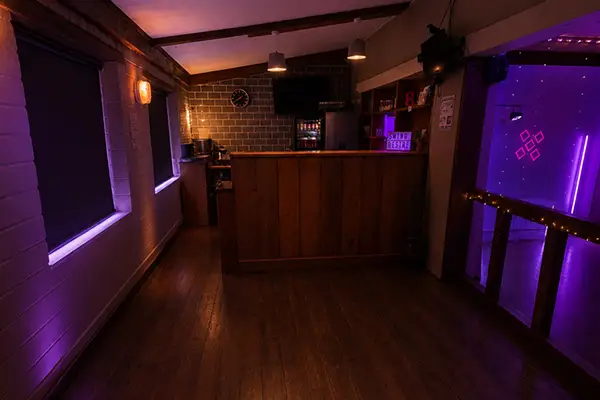 DV8 bar area for the SwingDesire Launch Party